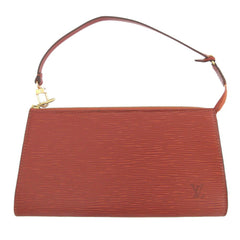 Like new Louis Vuitton M52943 Epi Leather Pochette Accessoires Kenya Brown Pouch 0982LOUIS VUITTON — Like New