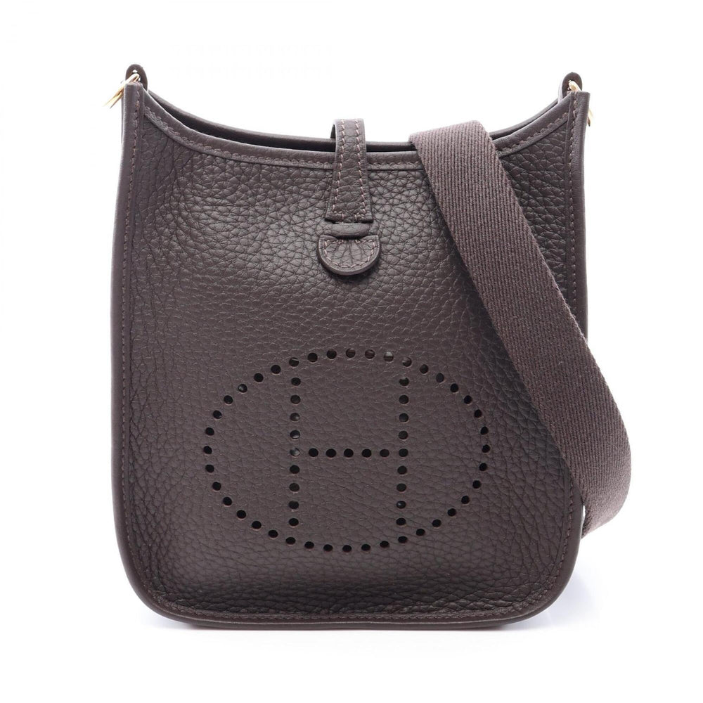 Hermes Evelyne TPM Amazon Shoulder Bag/Handbag, Leather, Taurillon Clemence, Brown Tones — New - Store Return
