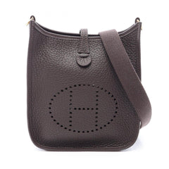 Hermes Evelyne TPM Amazon Shoulder Bag/Handbag, Leather, Taurillon Clemence, Brown Tones — New - Store Return