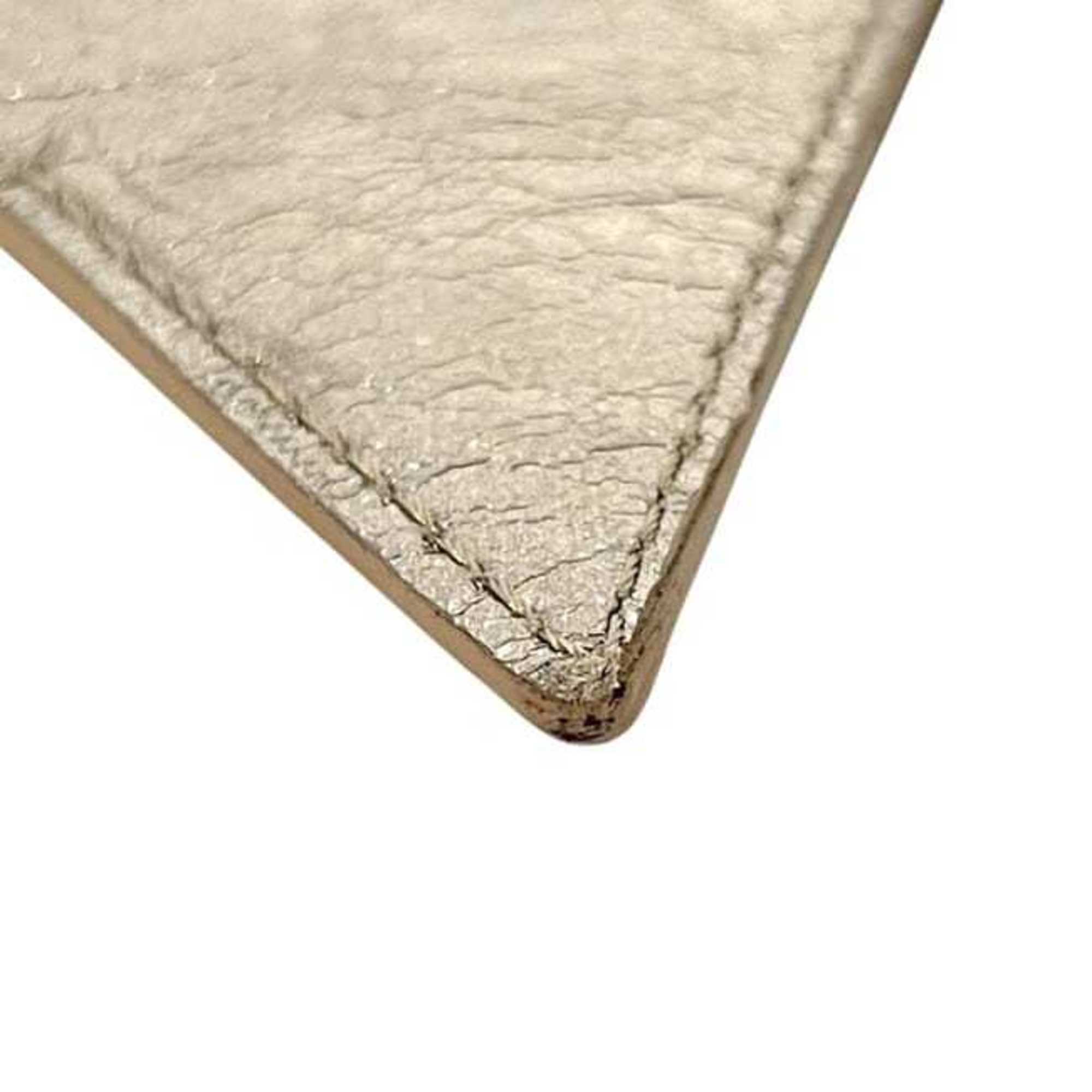 Jimmy Choo pouch ec-24756 gold J000047609001 leather 3D8DC0 JIMMY CHOO star coin purse for men and women with carabiner