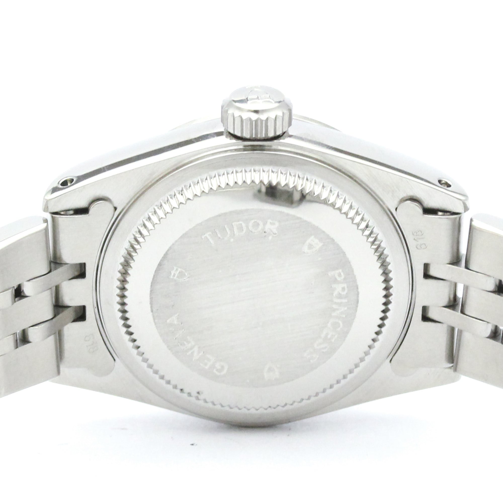 TUDOR Princess Oyster Date Steel Automatic Ladies Watch 92400N Polished — Very Good