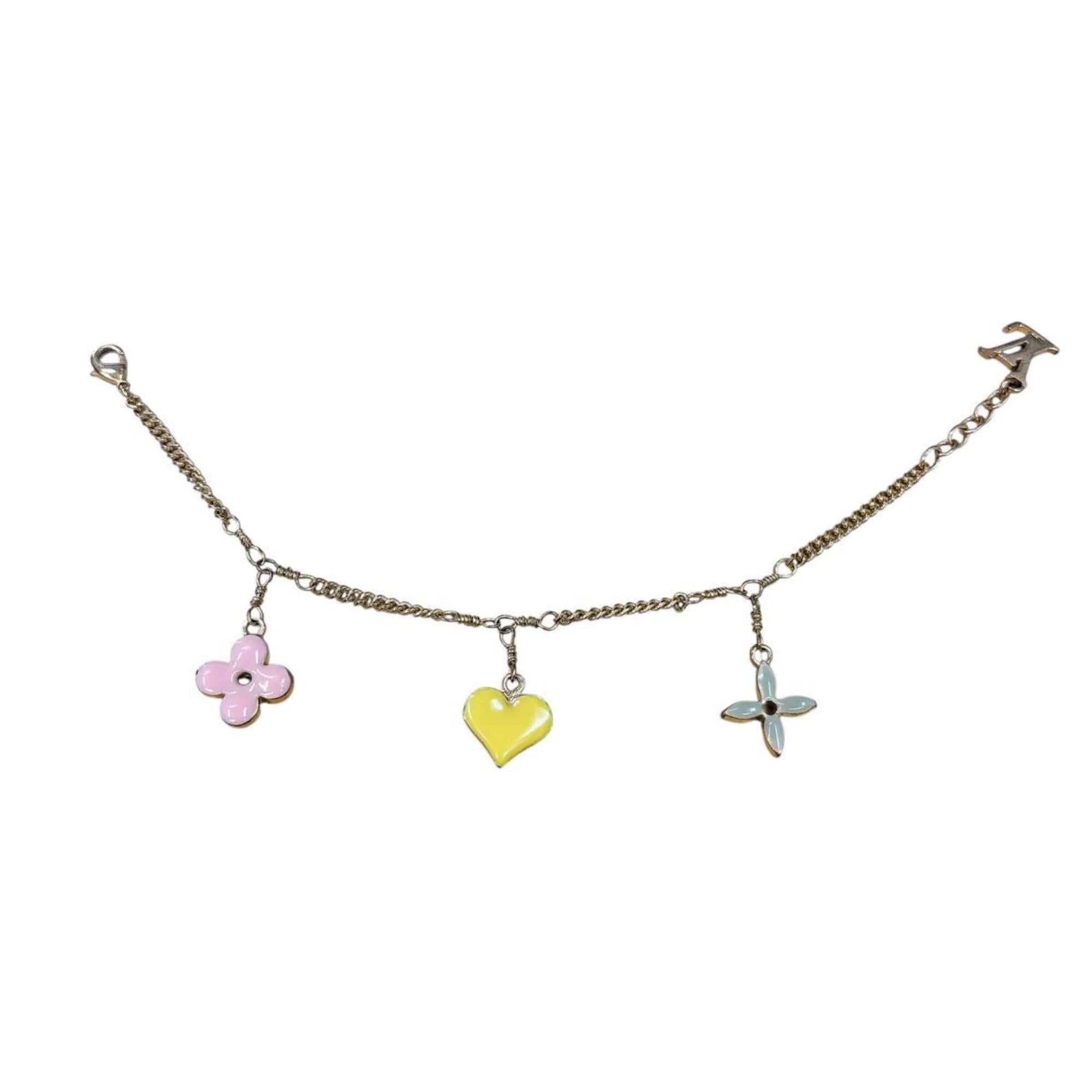 Louis Vuitton Sweet Monogram Bracelet GP M65477 Gold