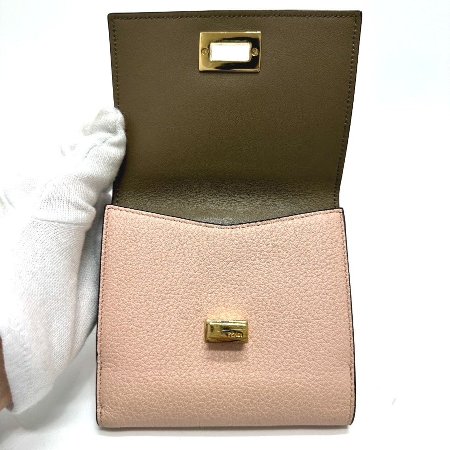 Fendi 8M0438 Wallet Folded wallet pink