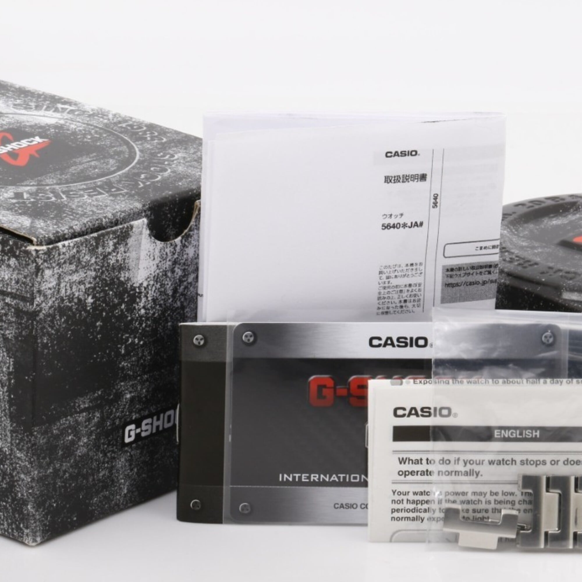 CASIO G-SHOCK FULL METAL AW-500 SERIES AWM-500D-1A8JF Gray Silver Stainless Steel Men's Watch — Like New