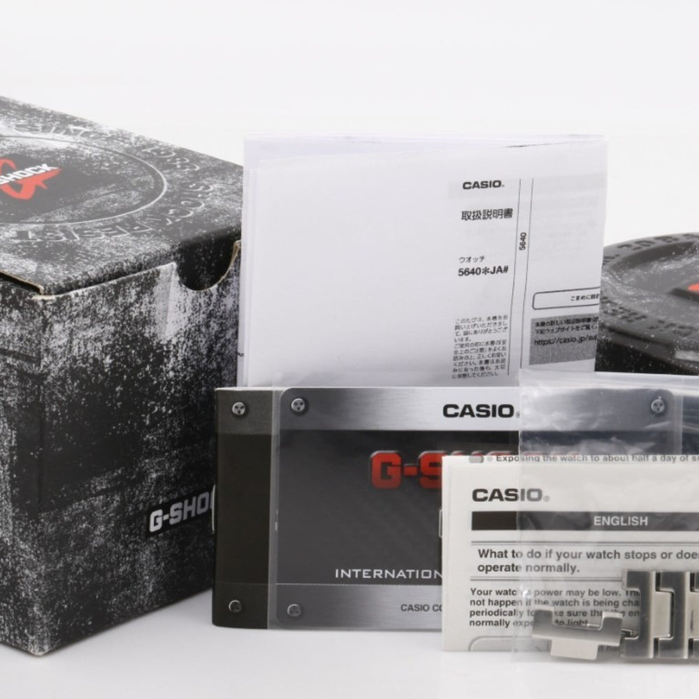 CASIO G-SHOCK FULL METAL AW-500 SERIES AWM-500D-1A8JF Gray Silver Stainless Steel Men's Watch — Like New