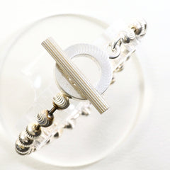 Gucci ball chain silver bracelet, total weight 14.4g, 18cm, jewelry — Like New