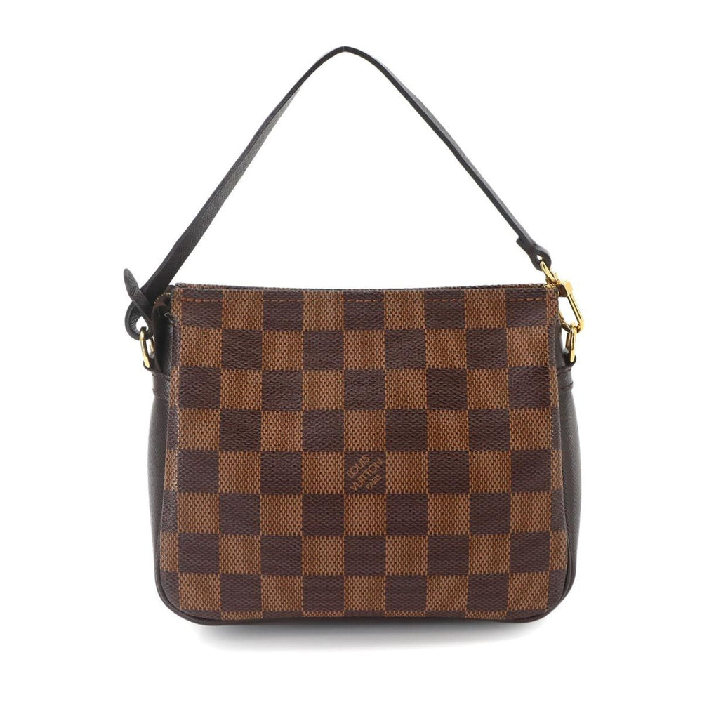 Louis Vuitton Damier Trouse Makeup Handbag Pouch Ebene N51982 Bag — Like New