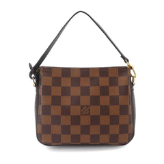 Louis Vuitton Damier Trouse Makeup Handbag Pouch Ebene N51982 Bag — Like New