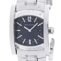 BVLGARI Assioma Stainless Steel Quartz Unisex Watch AA39S Polished — Very Good