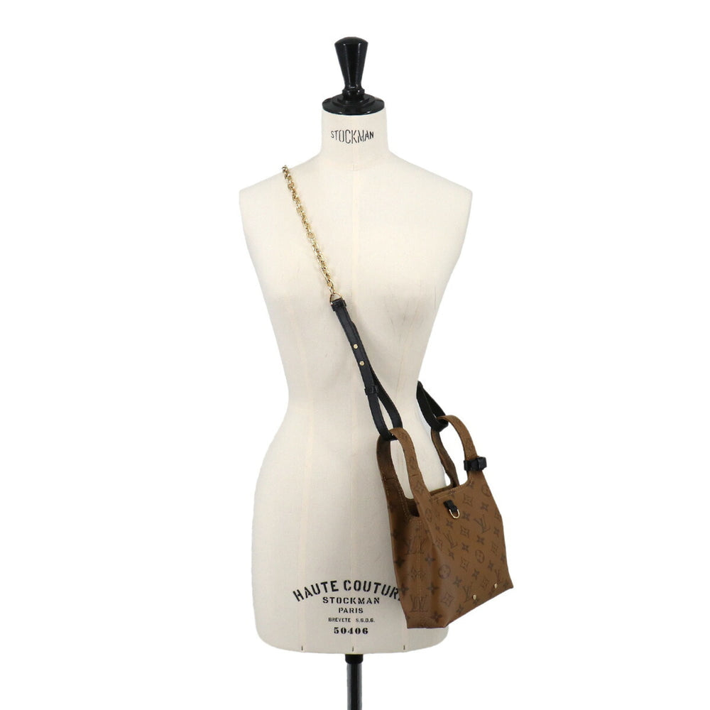 Louis Vuitton LOUIS VUITTON Monogram Reverse Atlantis BB 2-way Hand Shoulder Handbag Brown M46816 RFID — New - Store Return