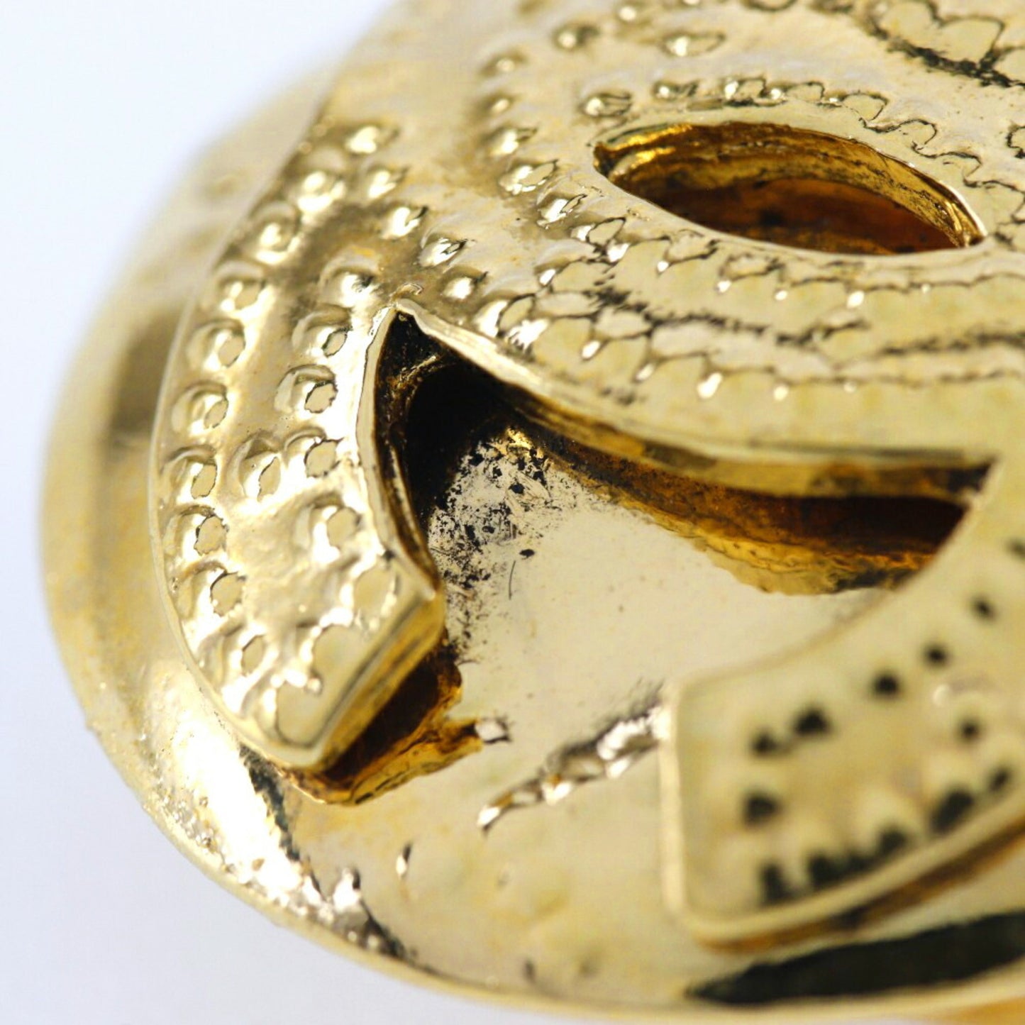 CHANEL Earrings, Gold Plated, 1994, 94P, Approx. 18.8g, Women's, I131824101