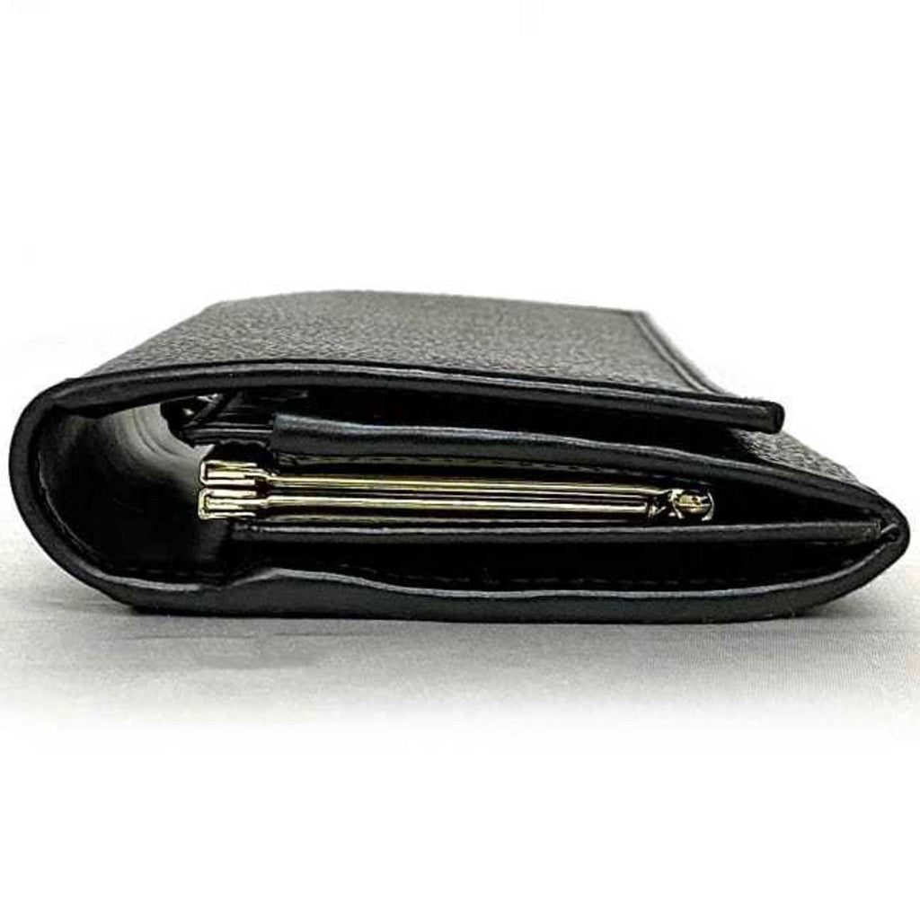 Celine Bi-fold Long Wallet f-21899 Black Brown Macadam DF 0P227 300 00 PVC Leather M/00/1 CELINE Flap with Clasp