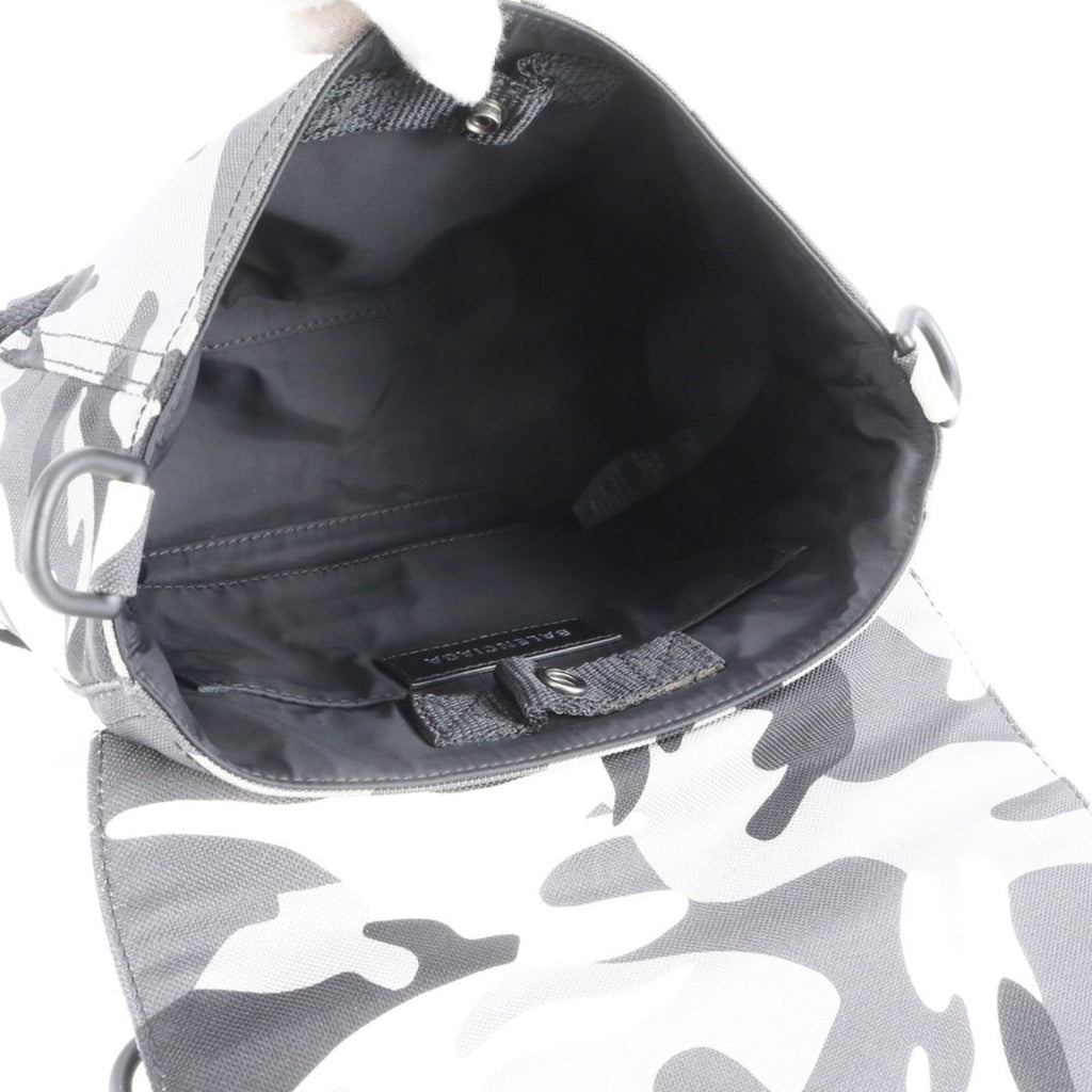Balenciaga Camouflage Army Messenger Bag with Control Card, Men's