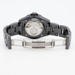 Chanel J12 Wanted de H7418 Black Dial Men's Watch — Very Good