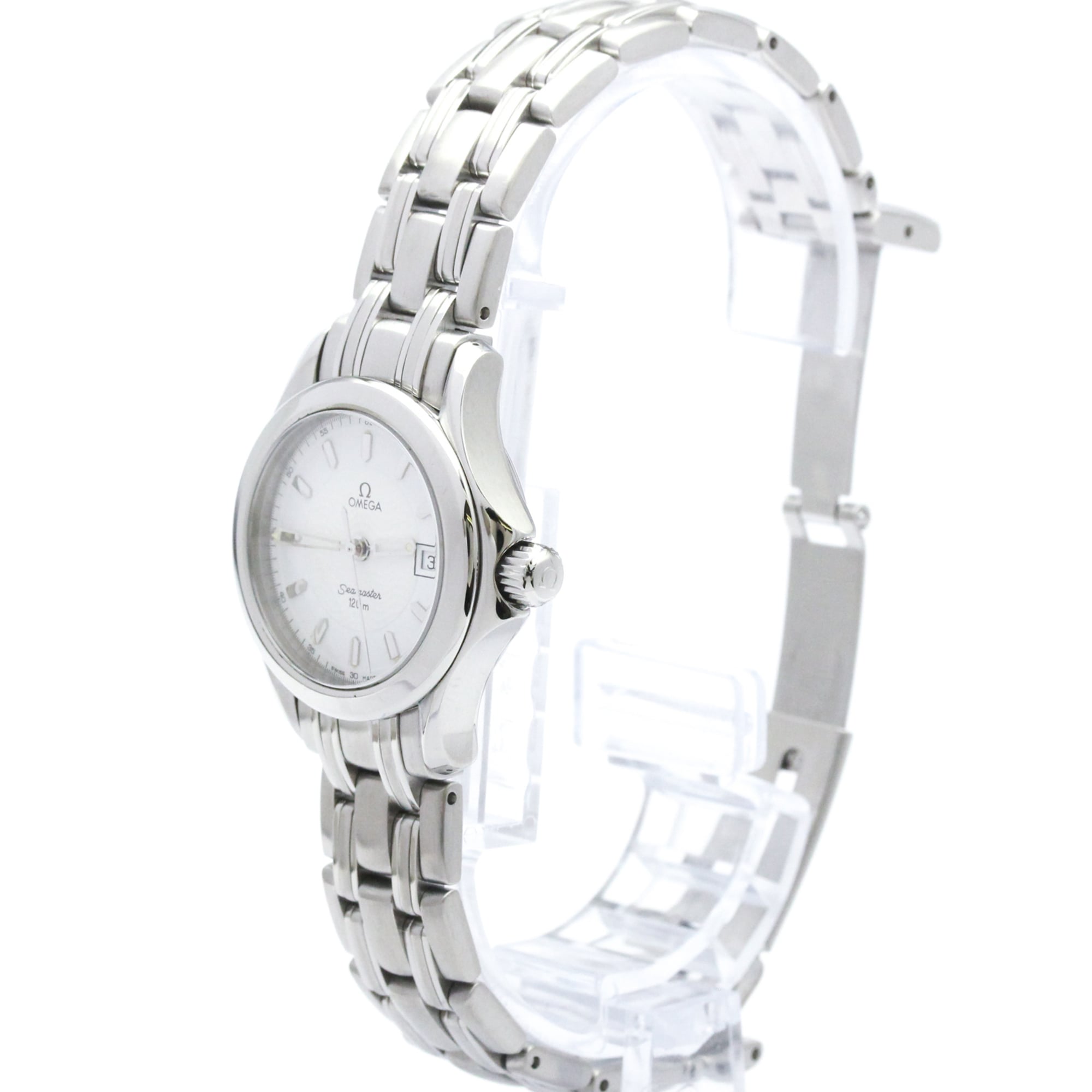 OMEGA Seamaster 120M Steel Quartz Ladies Watch 2581.21 Polished — Very Good