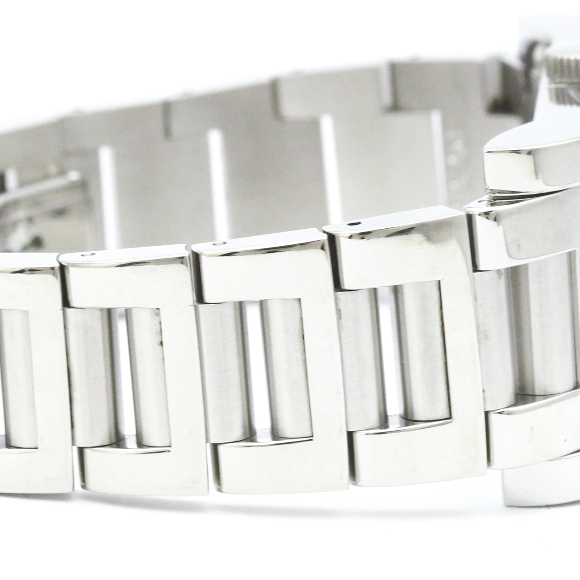 BVLGARI Rettangolo Stainless Steel Automatic Mens Watch RT45S Polished — Very Good