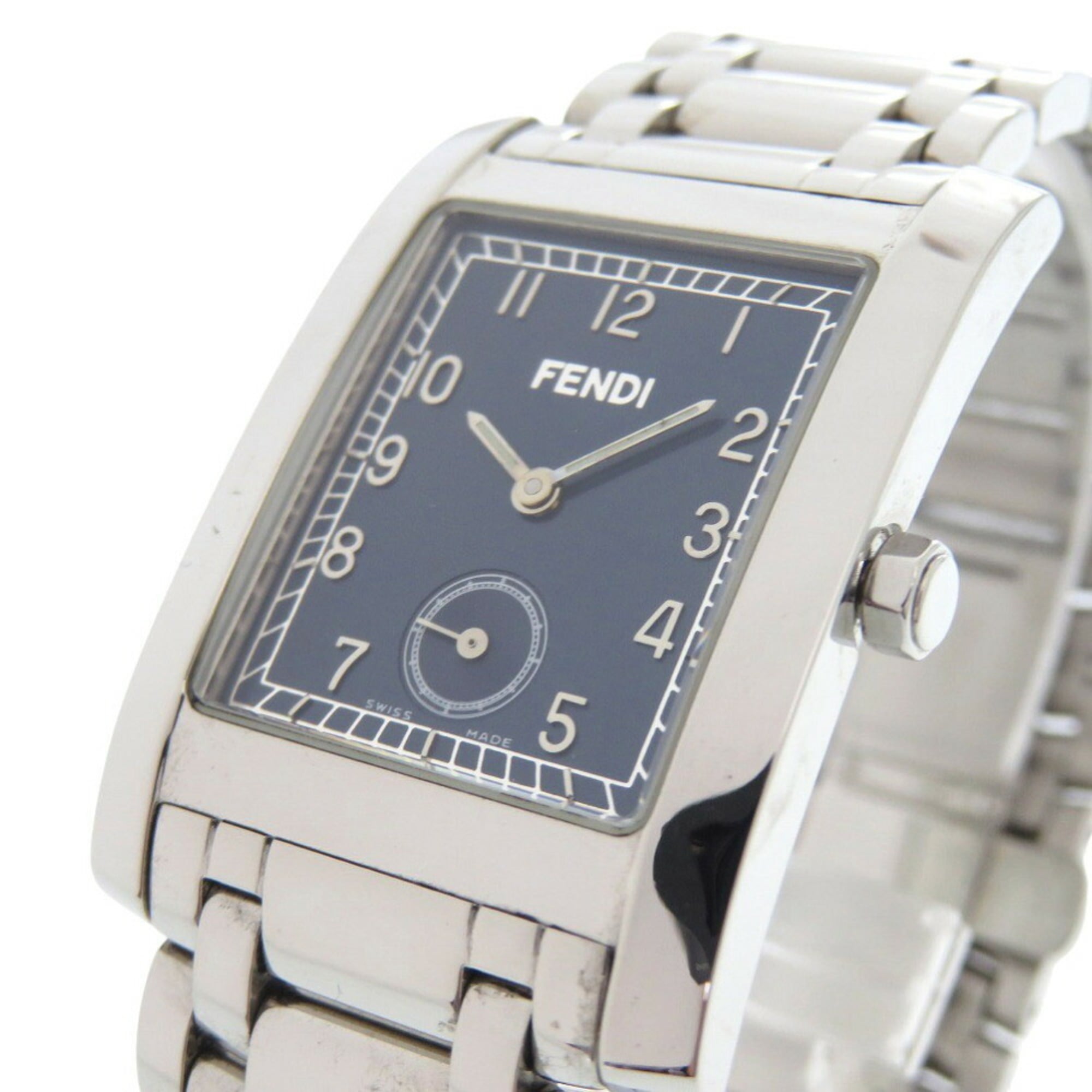 Fendi Classico 7000G Stainless Steel Navy Silver Quartz Watch 1914FENDI — Good