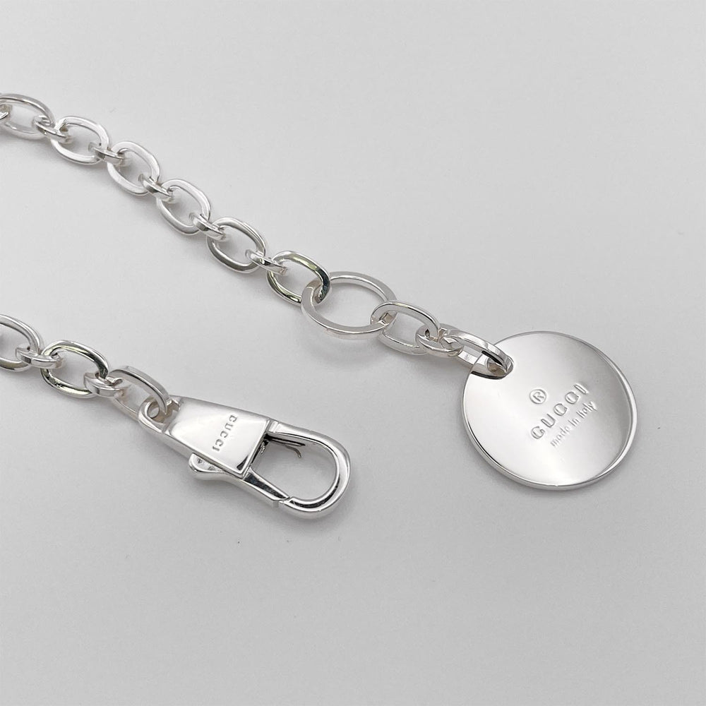 GUCCI Gucci Bracelet SV925 Silver Men's — Like New