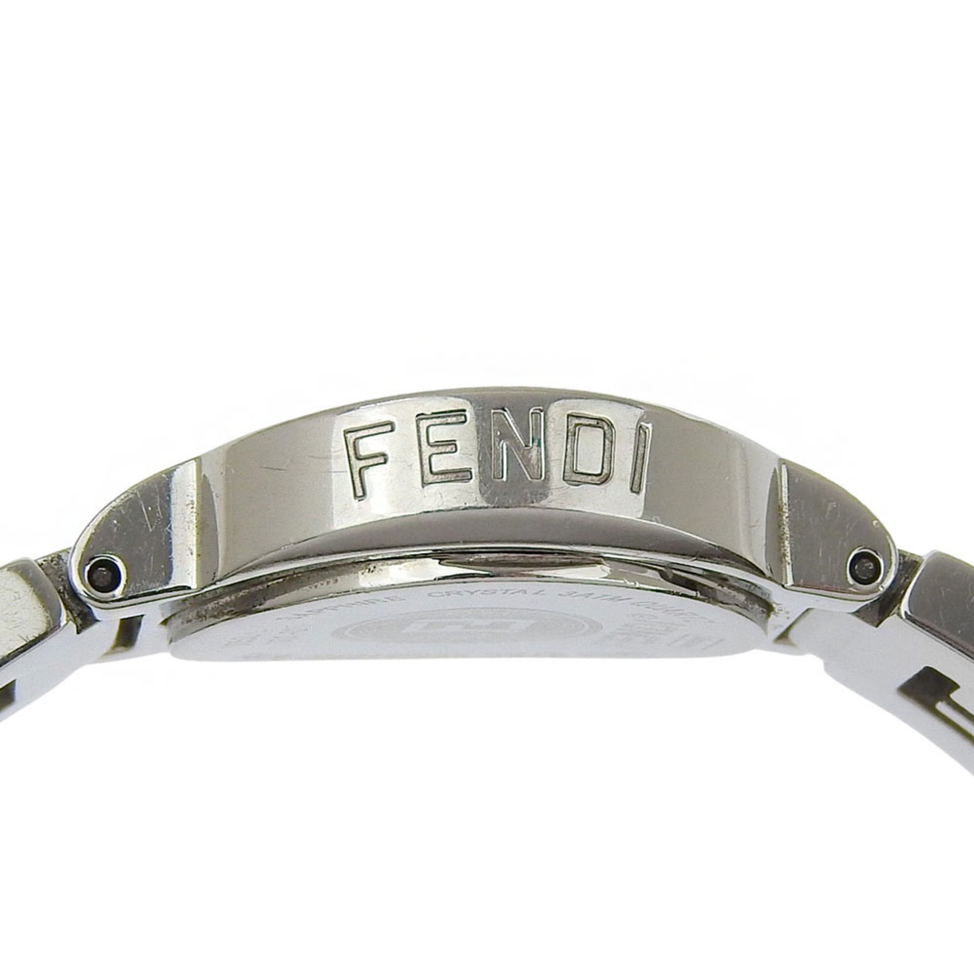 Fendi Olologi Women's Watch, 3050L Stainless Steel, Quartz, Analog, Black Dial — Good