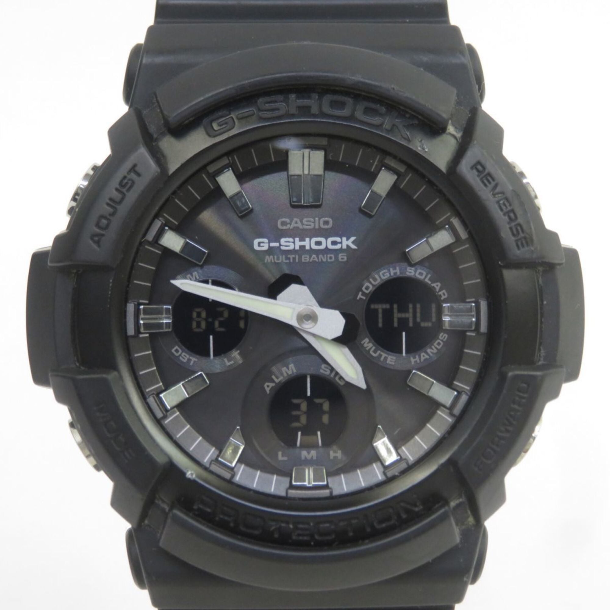 CASIO G-SHOCK GAW-100B-1AJF Big Case Tough Solar Watch — Good
