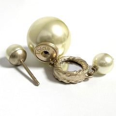 Christian Dior Dior Women's Tribal Earrings Mirror — Like New
