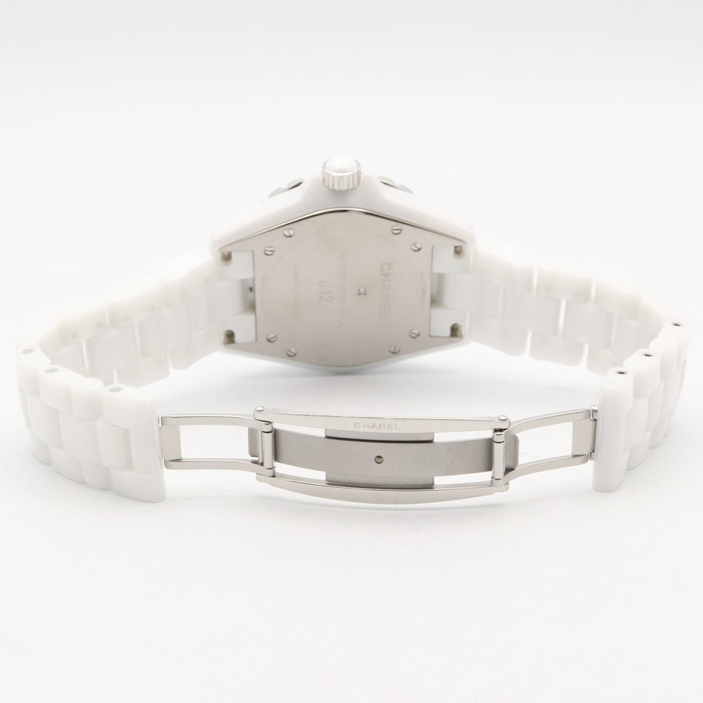 Chanel J12 Mademoiselle Ceramic Watch for Men, White (H5241) — Very Good