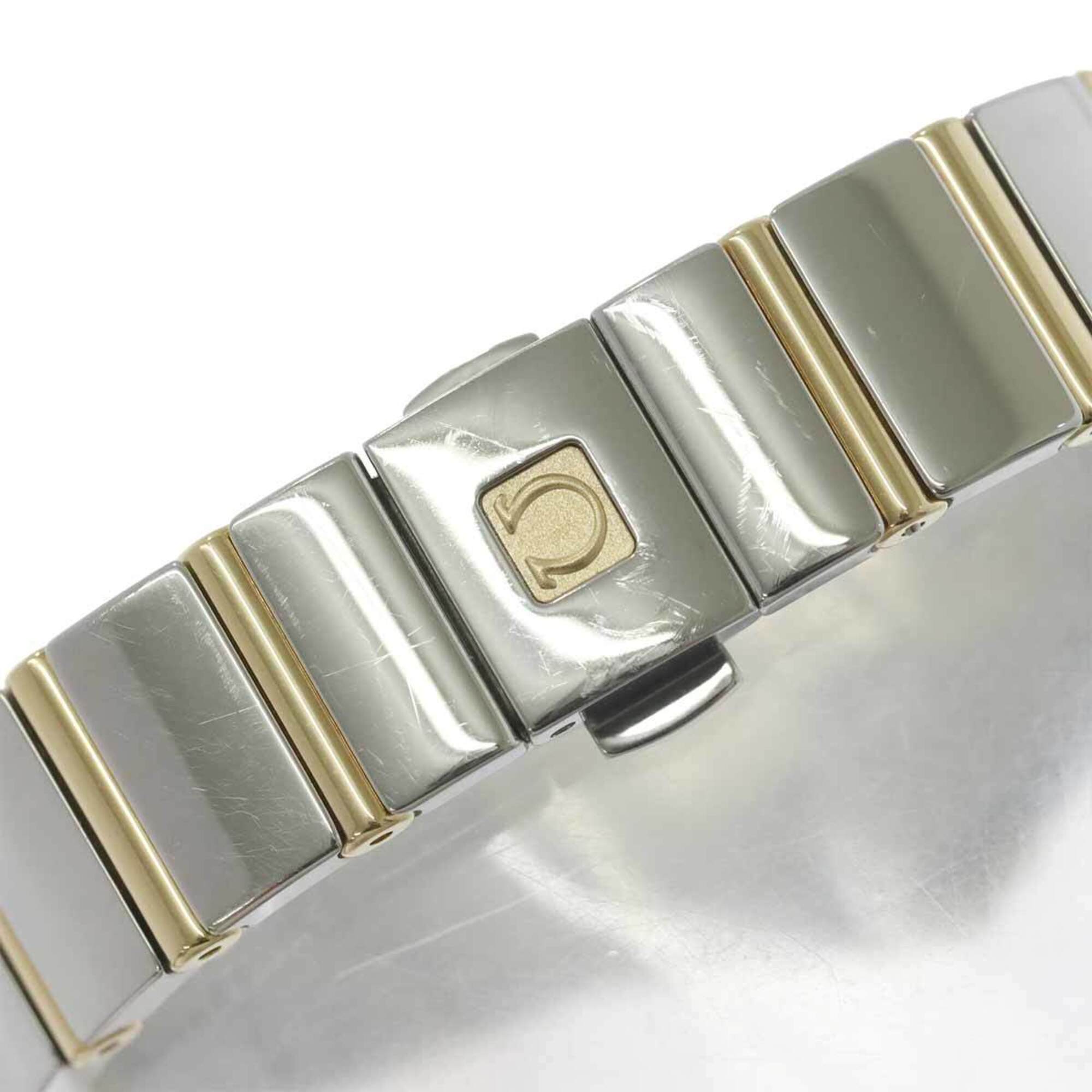 Omega Constellation Brushed Two-Tone 123 20 24 60 58 002 Ladies' Watch Gold 18KYG Yellow Quartz — Very Good