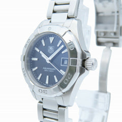 TAG Heuer Aquaracer WAY1410 Quartz Watch Stainless Steel Black Dial 0038TAG HEUER Women's — Good