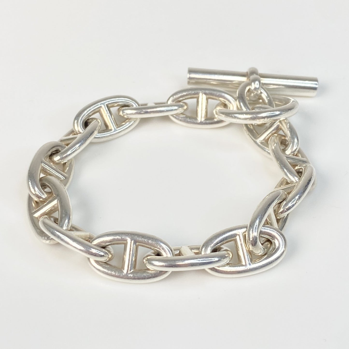 Hermes Hermès Women's Chaine d'Ancre GM 14-link Bracelet in Silver