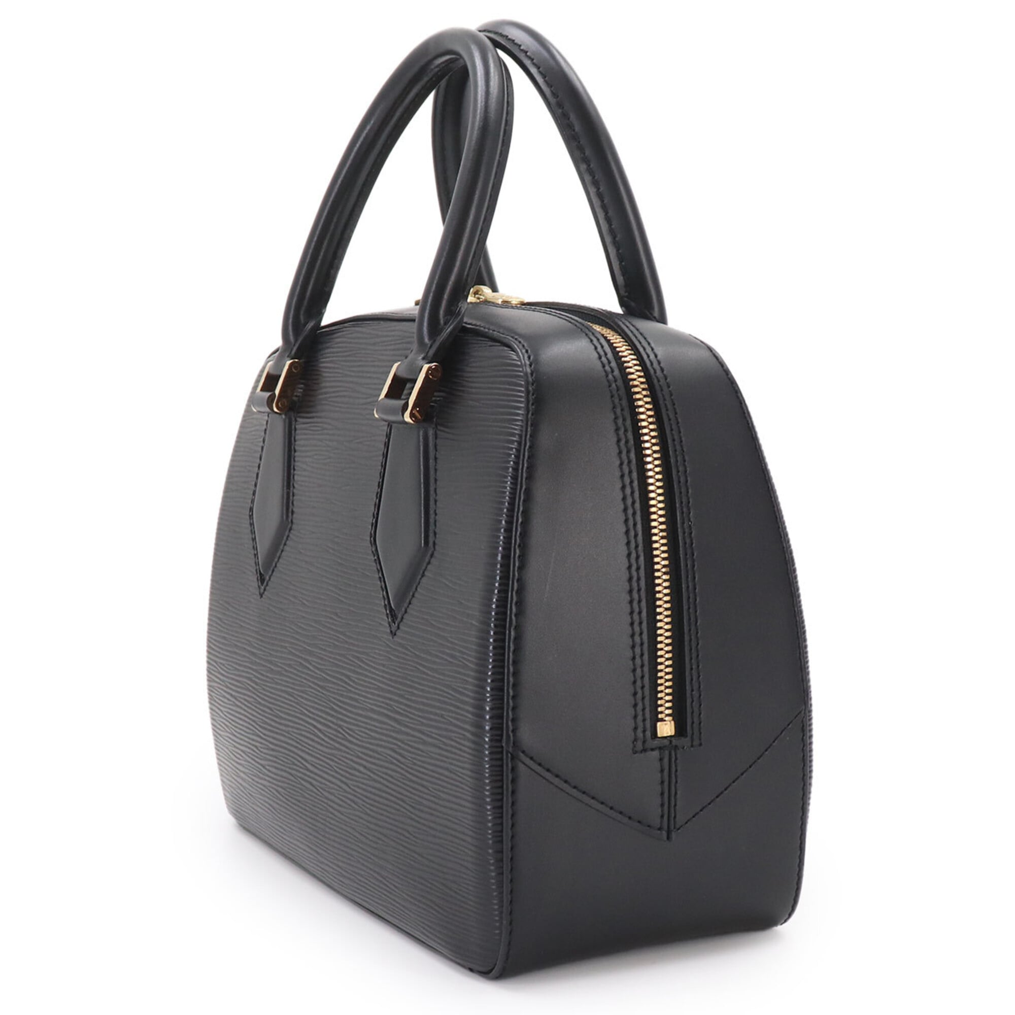 Louis Vuitton Epi Sablon Handbag, Noir Leather, M52042 — Like New