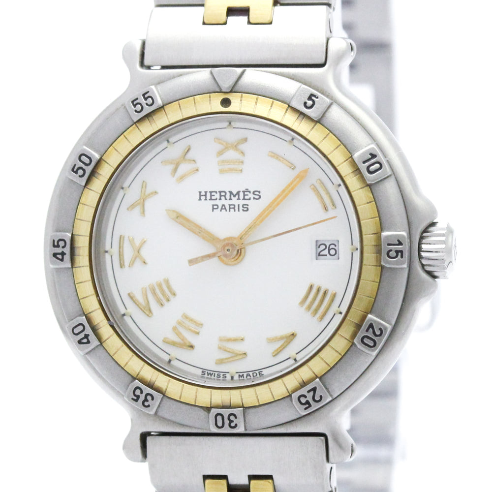 HERMES Captain Nimo Gold Plated Steel Quartz Ladies Watch — Very Good