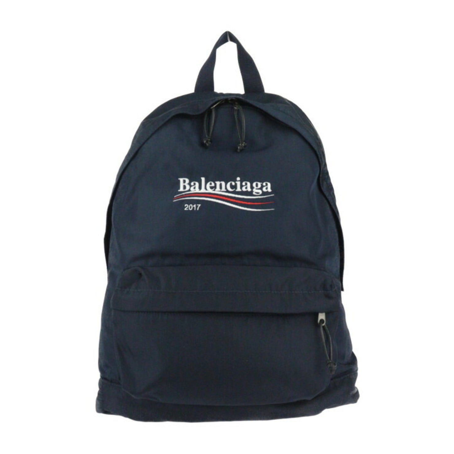 BALENCIAGA XPLORER Backpack, Daypack, 459744, Nylon Canvas, Navy, Embroidery, R2418073007074