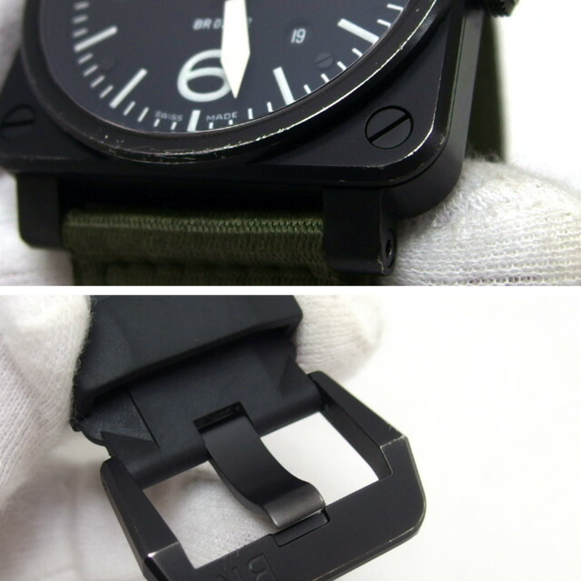 Bell & Ross Aviation BR03-92 Men's Watch with Black Dial — Good