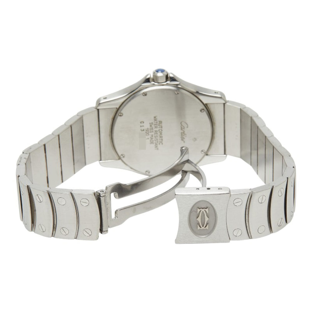 Cartier Santos Ronde LM W20026K1 Automatic (with manual winding) White Dial Stainless Steel Men's Watch CARTIER — Good