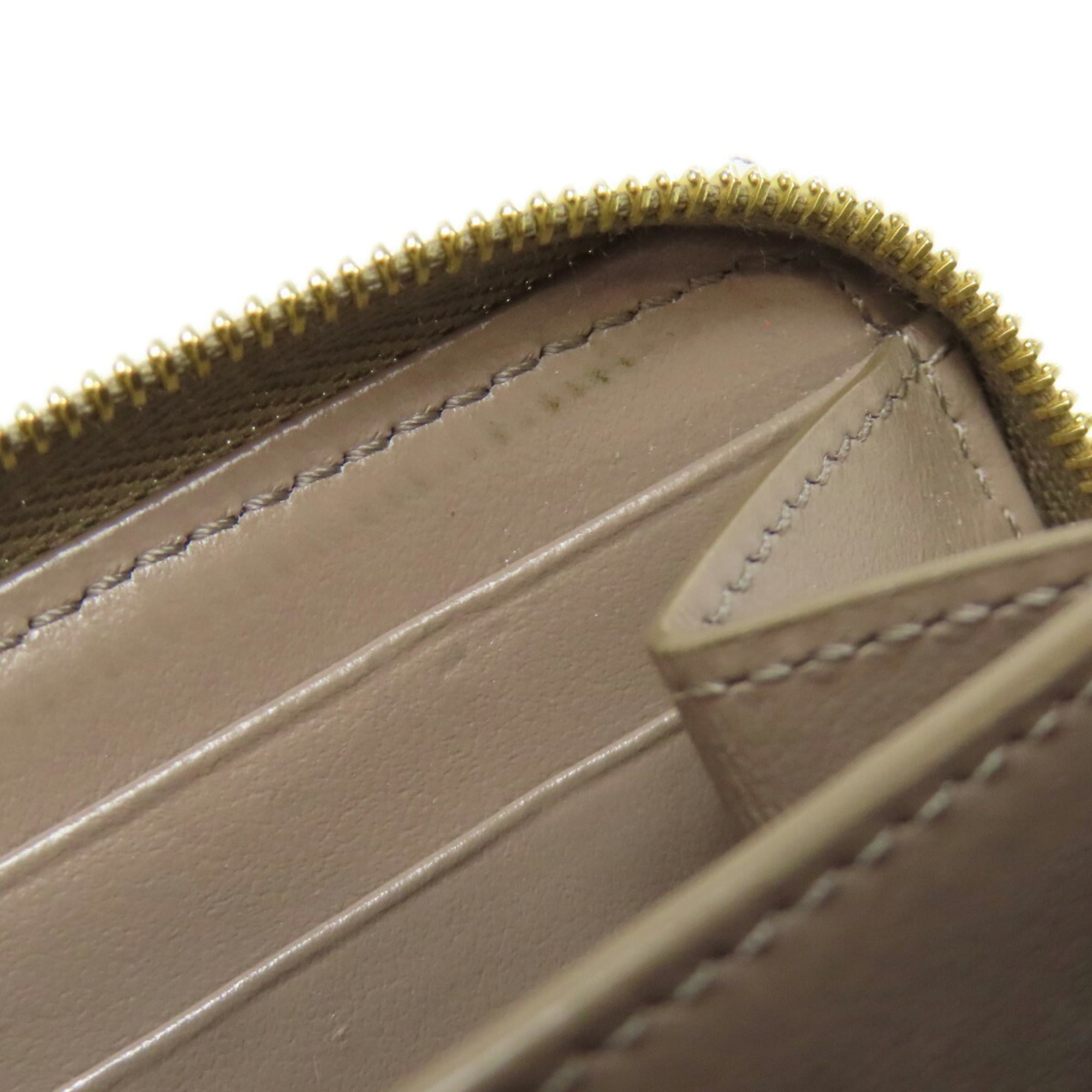 Celine Wallet/Coin Case Leather Women's