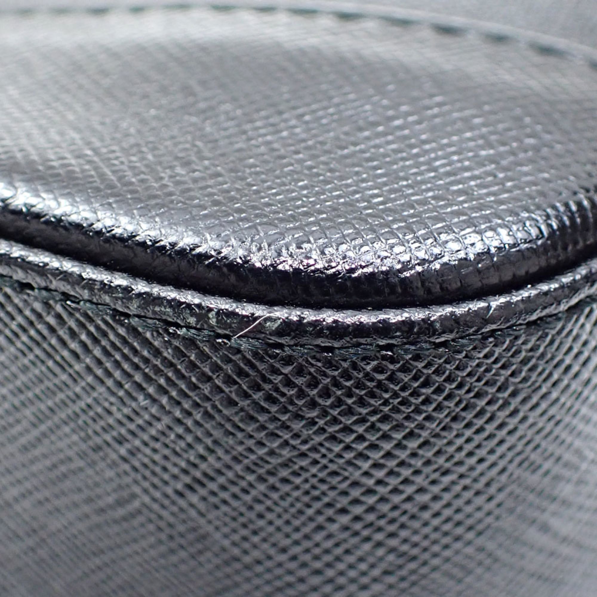 Burberry women's black leather bag