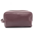 Fendi Men's Leather Second Bag/Clutch Bag, Bordeaux, 7AS378