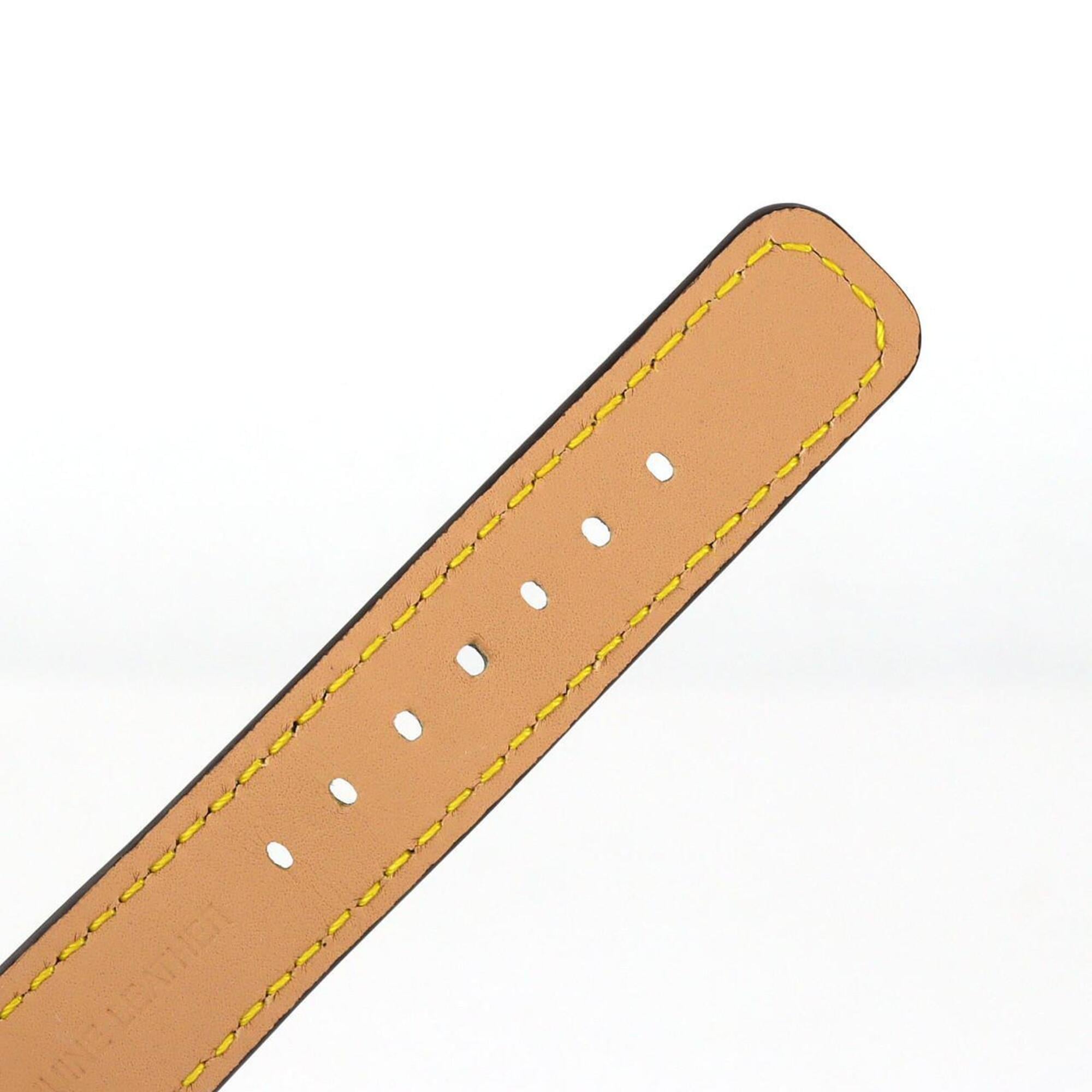 Louis Vuitton Tambour Monogram QA071 SS Quartz Watch — Good