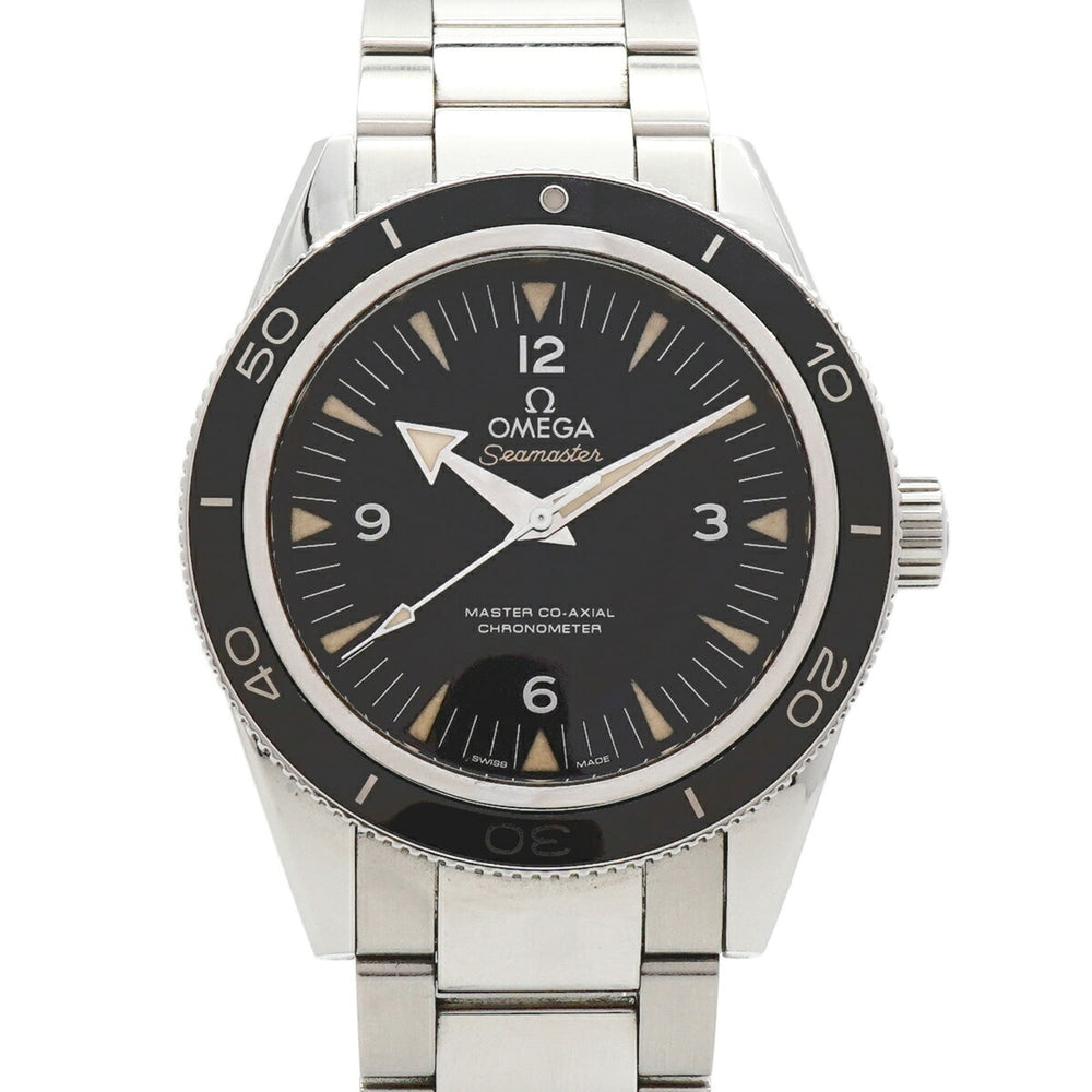 Omega Seamaster 300 Master Co-Axial 233.30.41.21.01.001 Black Dial Men's Watch — Very Good