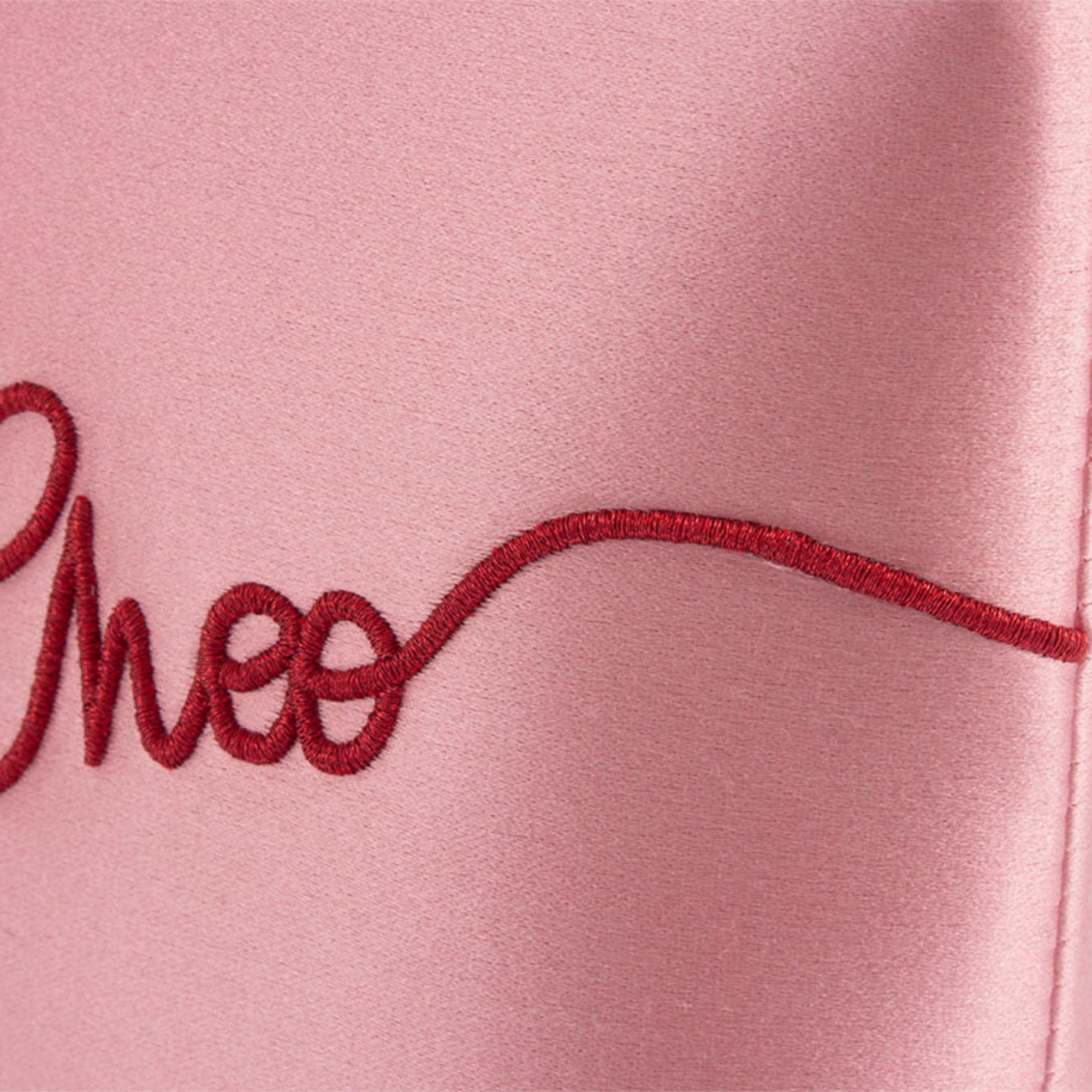 Jimmy Choo Satin Pouch Pink Women's JIMMY CHOO — Like New