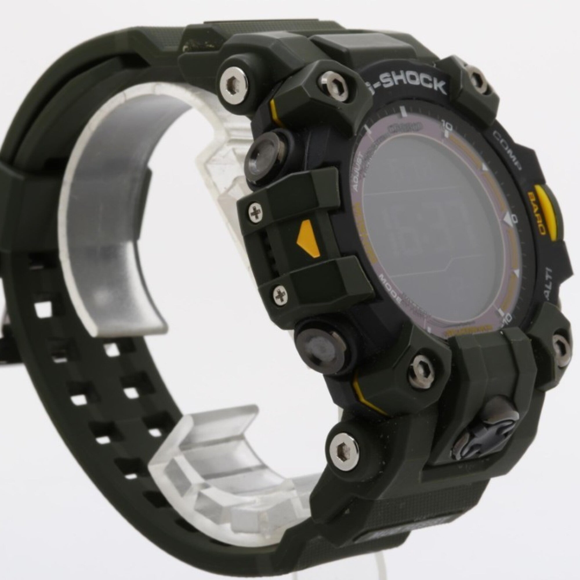 CASIO G-SHOCK MASTER OF G - LAND MUDMAN GW-9500-3JF Black Khaki Biomass Plastic Men's Watch — Good