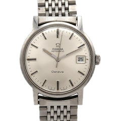 Omega Geneve Stainless Steel Automatic Watch — Good