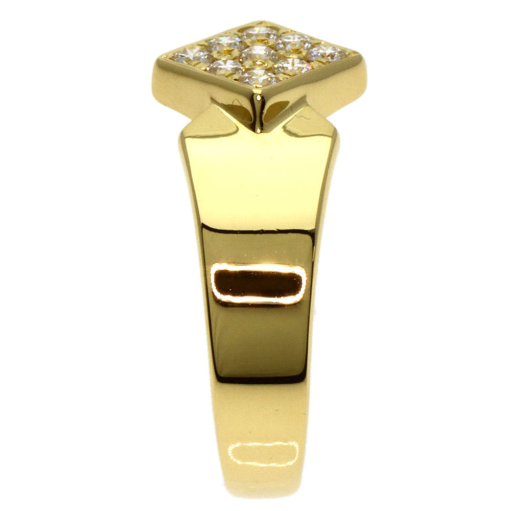 Christian Dior Dior Diamond Ring, 18K Yellow Gold, Women's — Like New