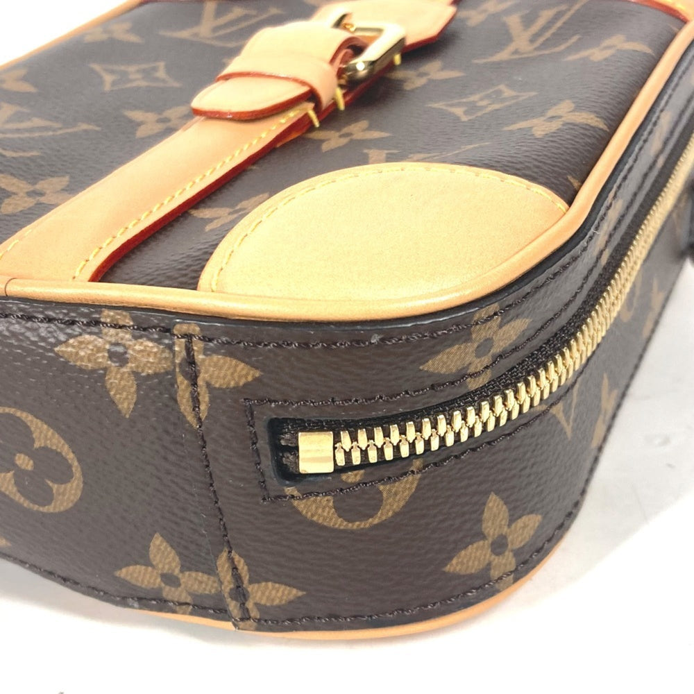 LOUIS VUITTON M68623 Monogram Valisette Vertical Pochette Handbag Shoulder Bag Canvas Men's Women's Brown G-241125-44 — Like New