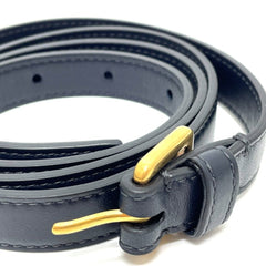 Christian Dior Dior S5619CTZQ_M928 Oblique Trotter Saddle Belt Pouch Bag Waist Body Leather Canvas Men's Navy — Like New