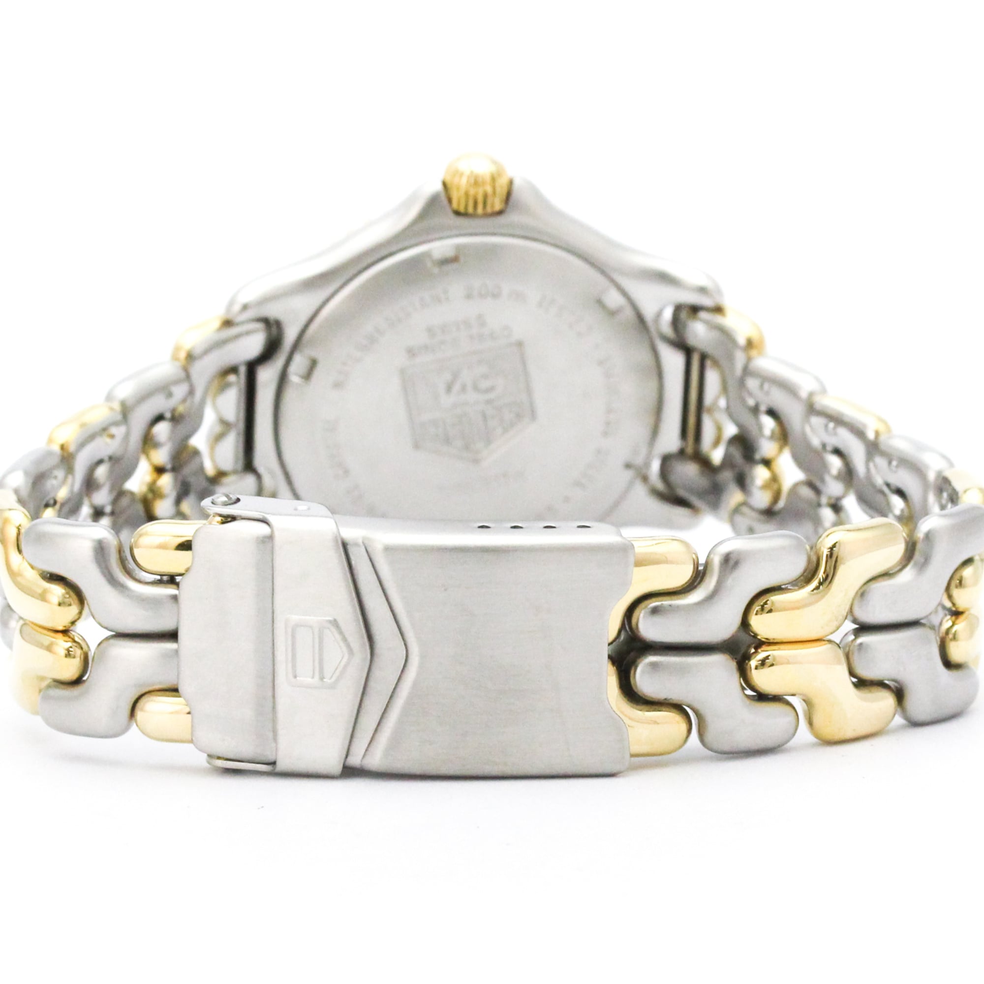 TAG HEUER Sel 200M Gold Plated Steel Mid Size Watch S95.713 — Very Good