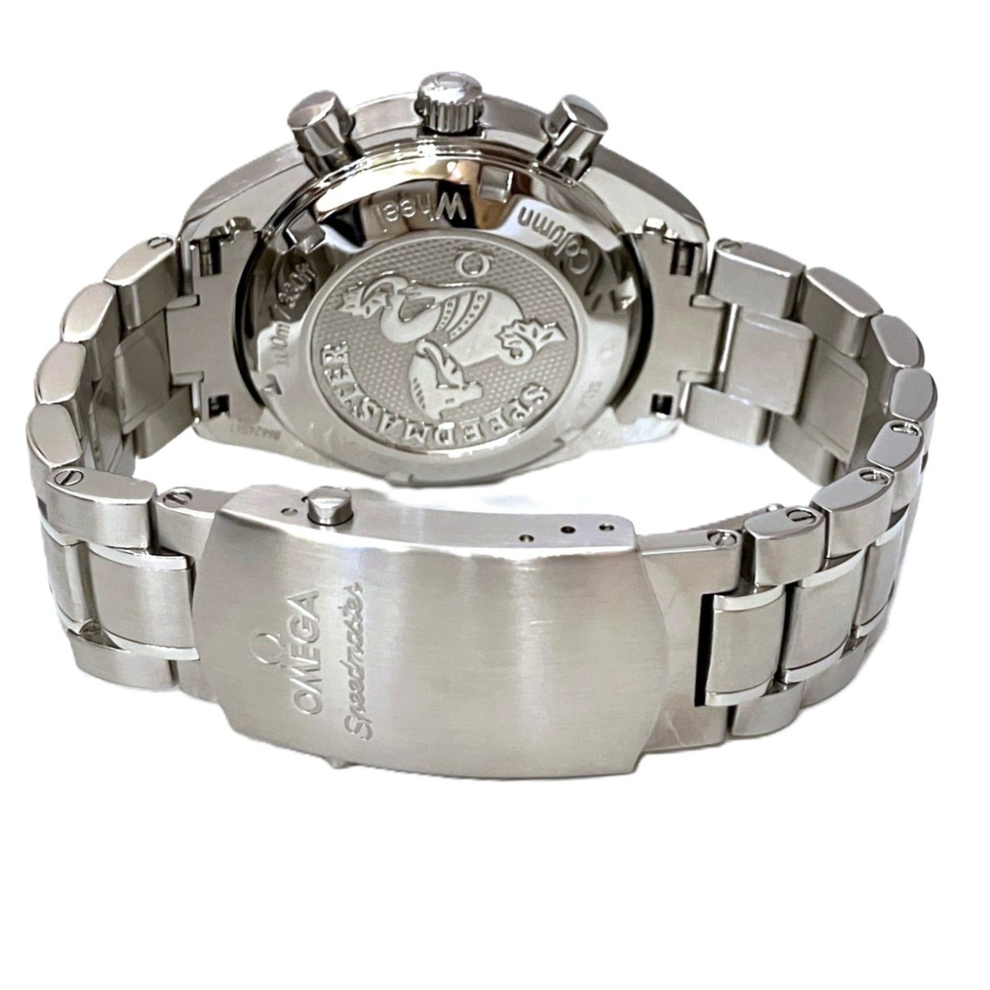 Omega Speedmaster Racing Co-Axial Watch, Total Weight 155.8g, Stainless Steel, Automatic Movement, Black Dial, 326.30.40.50.01.002 — Very Good