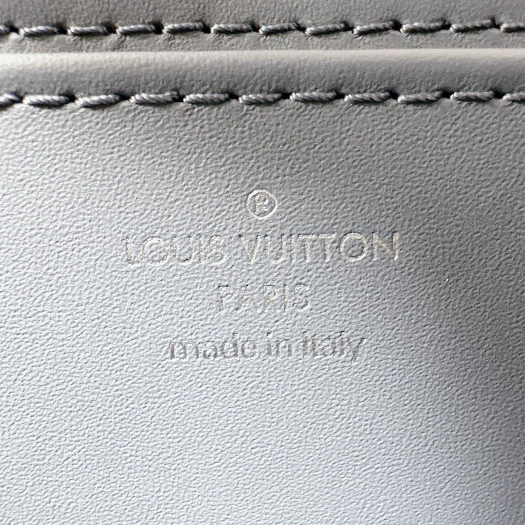 Louis Vuitton LOUIS VUITTON Handbag Maltage GO-14PM Lambskin M12434 Denim Blue — Like New