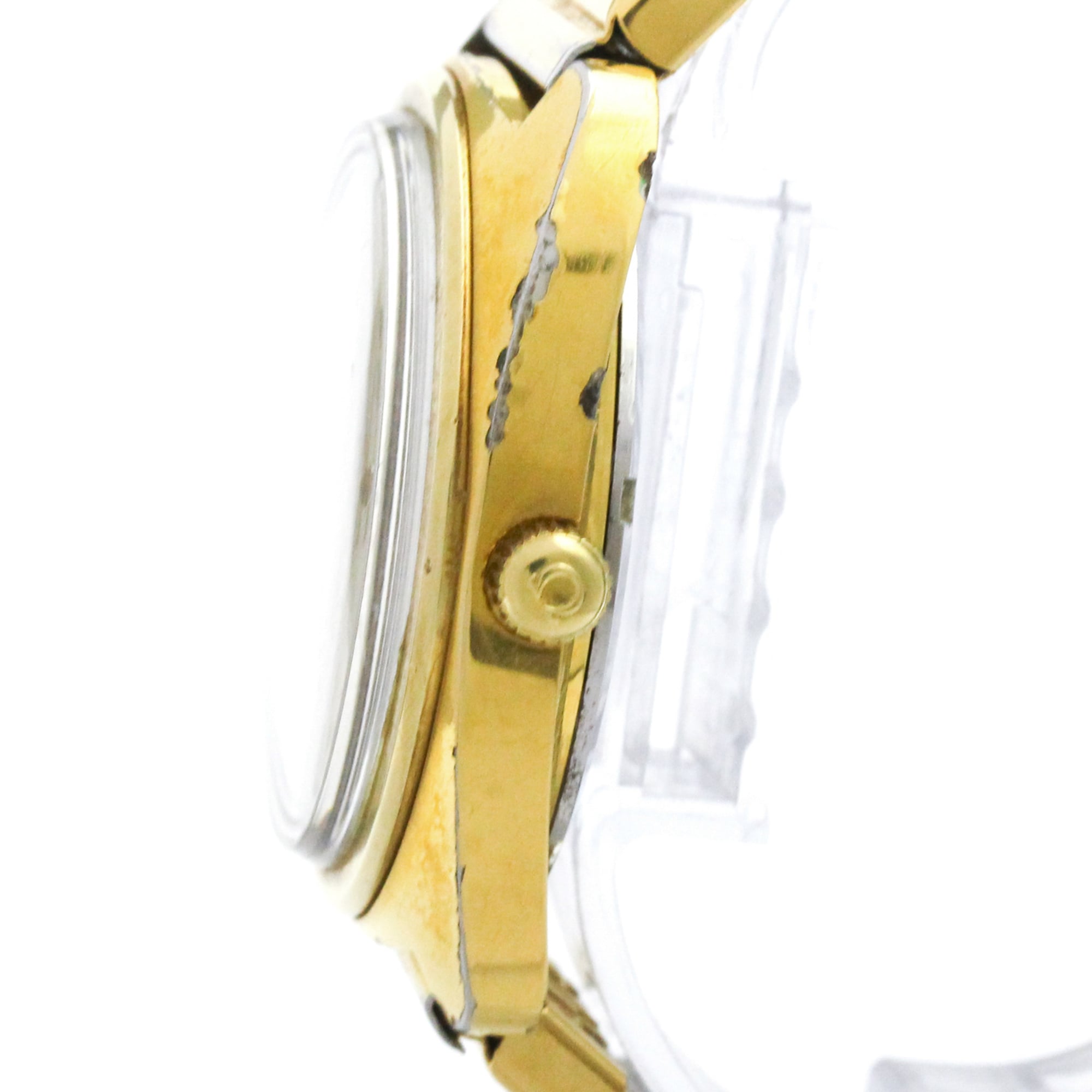 OMEGA Seamaster Day Date Cal 752 Gold Plated Automatic Watch 166.064 Vintage — Good