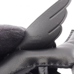 Hermes Rodeo Pegasus PM So Black Charm Accessory Agneau Milo Veau Swift Leather Women's — New - Store Return